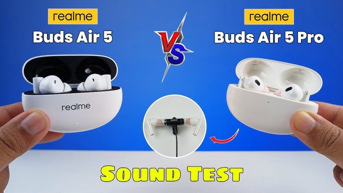 How to Connect & Use - Realme Buds Air 5 Pro Features & Setup with Realme  Link in Android & iPhone 