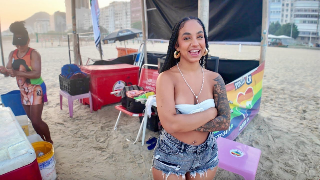 Прекрасная бразильская девушка показывает мне свой город! 🇧🇷