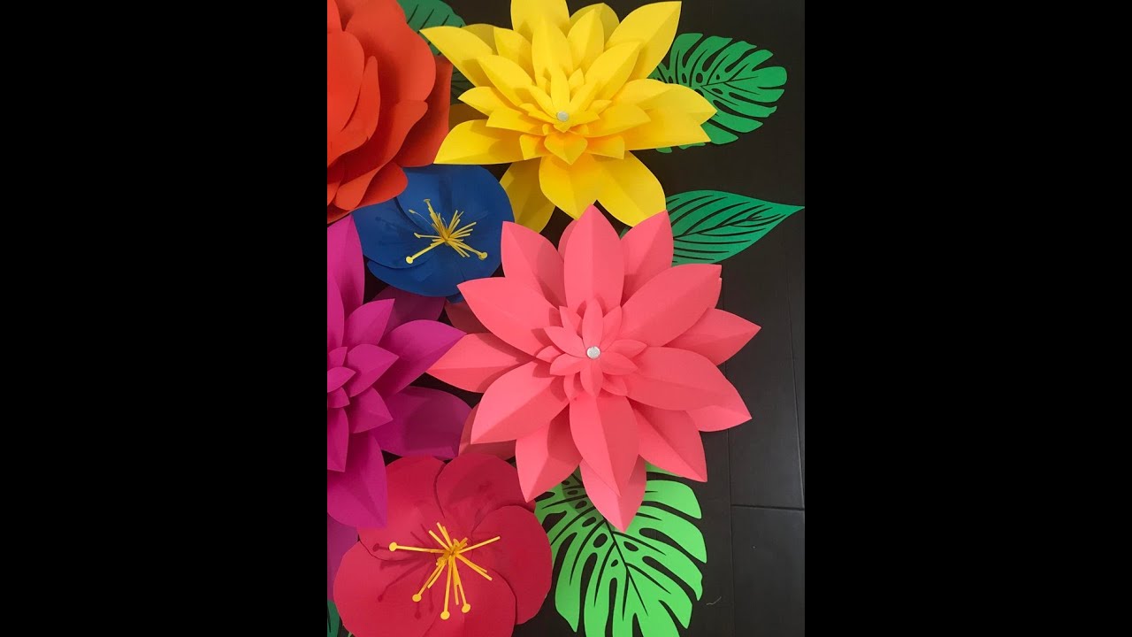 Template 1 Paper Flower