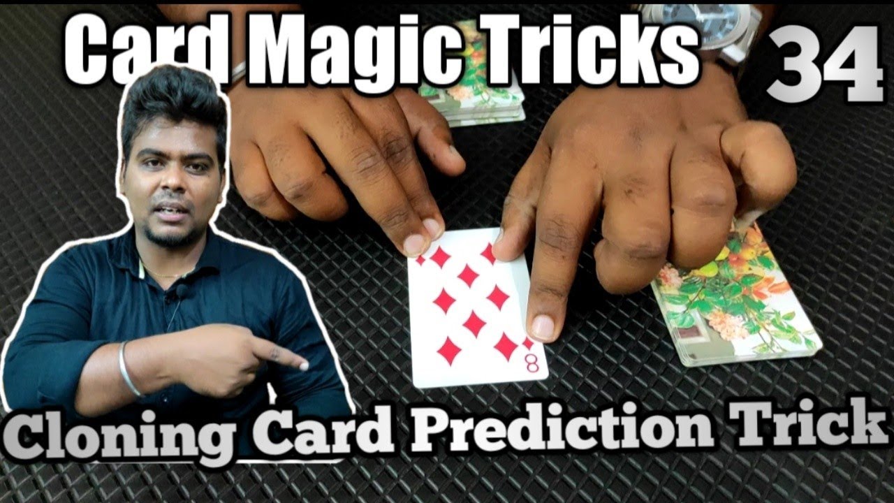 Clone Card Prediction Trick in Tamil | Card Magic Tricks 34| Mr.Agarathi |