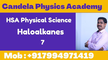 HSA Physical Science online coaching|Haloalkanes|Swartz reaction|Kerala PSC|7