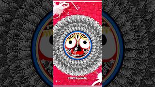 Lord Jagannath Mandala Art 💕🙌Jay Jagannath 🙏 #explore #art #mandala #jagannath #shorts #short #yt