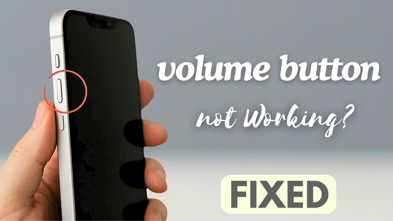 How to Fix Volume Up or Down Buttons Not Working on iPhone (2026