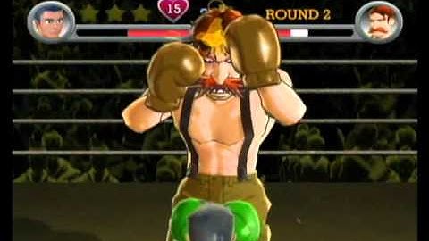 Punch Out Gameplay Wii Little Mac Vs Von Kaiser