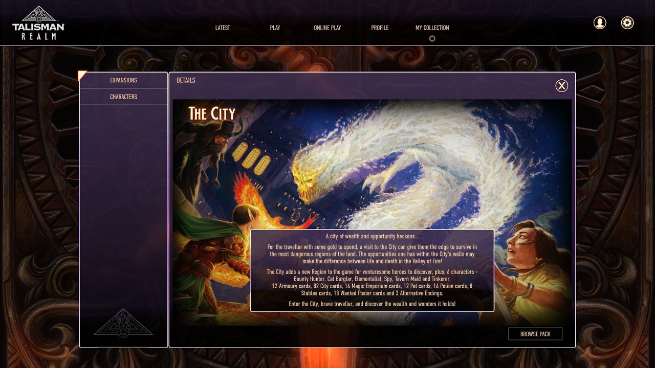 Talisman: Digital 5th Edition – Complete Gameplay Video