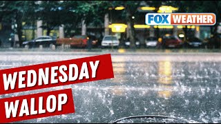 Rapidly Strengthening Storm System To Produce Heavy Rainfall, Gusty Winds Along East Coast