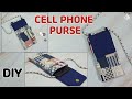 DIY CELL PHONE PURSE BAG/ PHONE POUCH BAG/ Mini Cross body Bag /sewing tutorial [Tendersmile]
