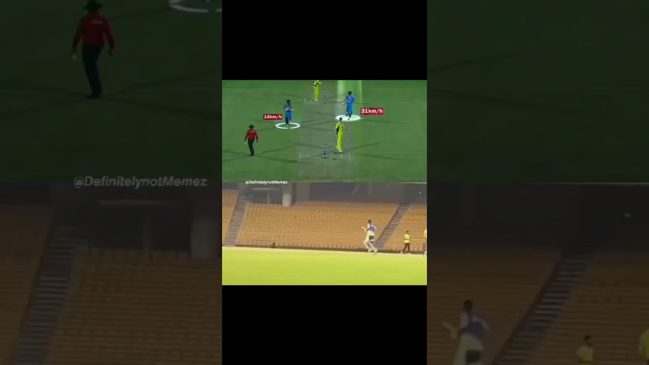 Knee Injury of MS DHONI ! 