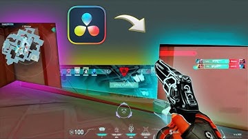 How to make a CLEAN Jigsaw Transition in DaVinci Resolve #valorant