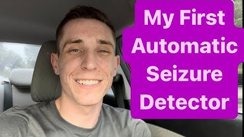 My First Automatic Seizure Detector!