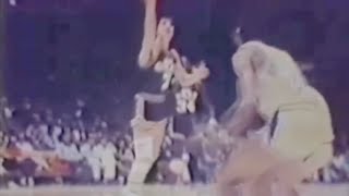 1976: Pistol Pete vs LA Lakers (EXTREMELY RARE FOOTAGE)