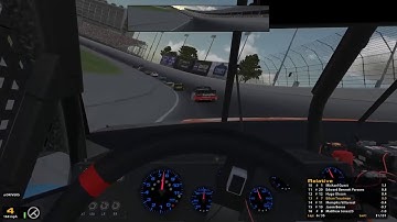 iRacing Official C Class NASCAR Truck Race at Atlanta (Decent run botched in pits)