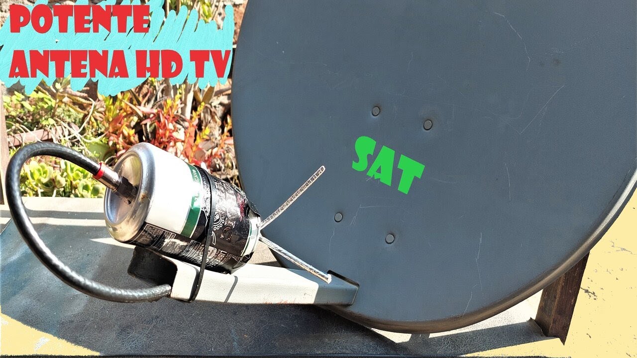 😱Con esta Antena 📡 Dile adios al cable TV 📺 - Señal abierta en HD - TDT  