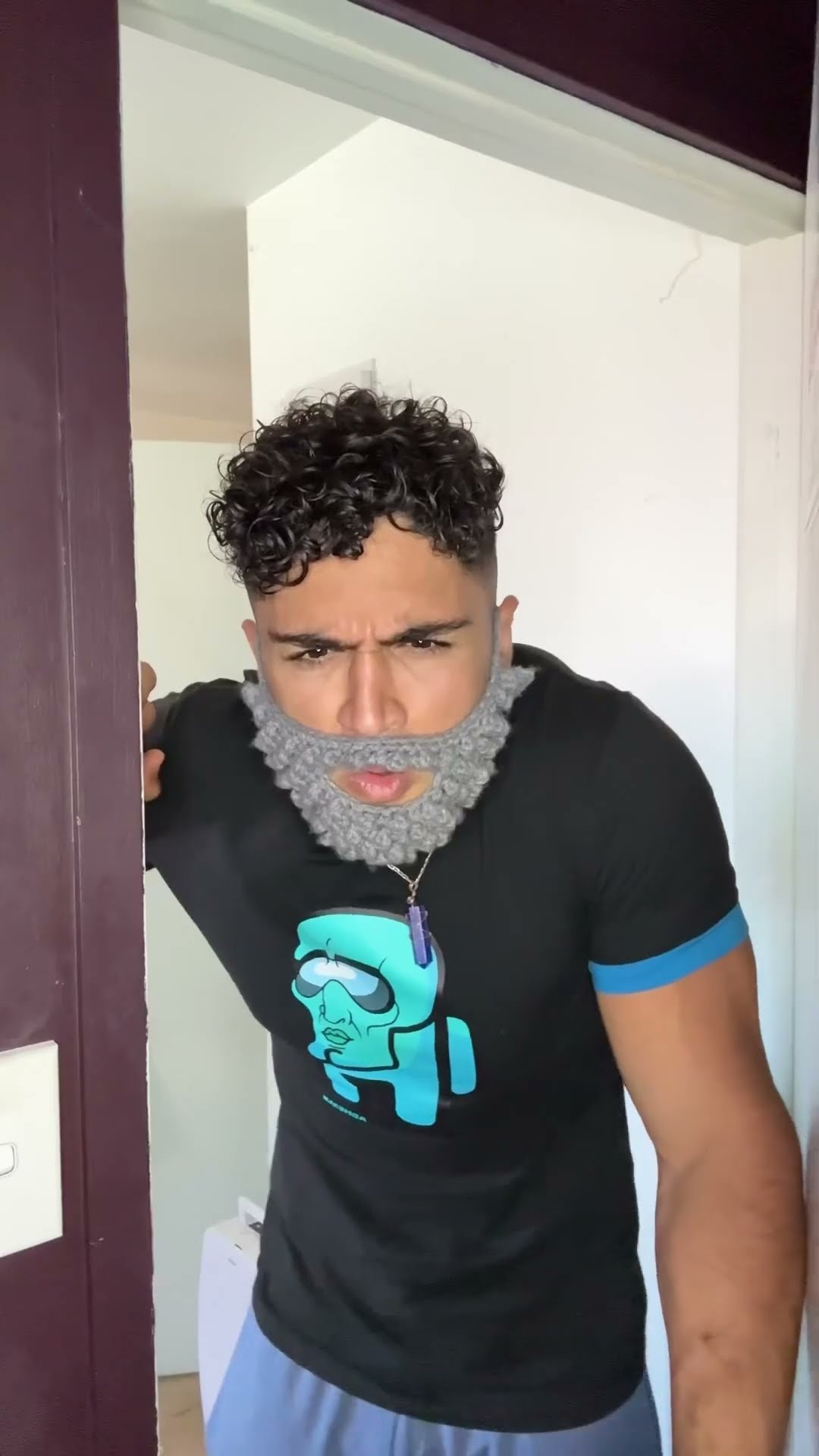 POV: Your Dad is Sus (by @issei0806)