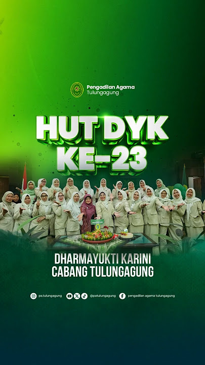 Peringatan HUT DYK ke-23 Cabang Tulungagung, Melangkah Bersama untuk Kemajuan Dharmayukti Karini