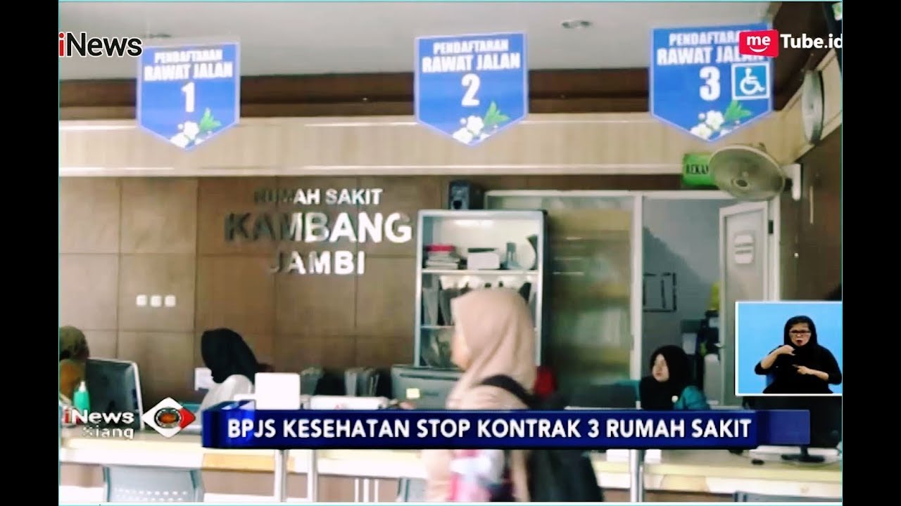 3 Rumah Sakit dan 1 Klinik Mata di Jambi Hentikan Pelayanan BPJS - iNews Siang 05/01