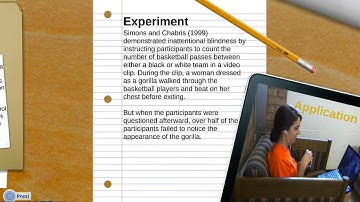 UNC PSYC 230: A watched pot never boils: Missing the obvious via Inattentional Blindness