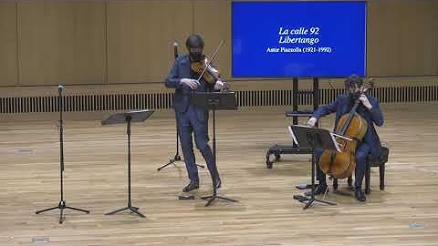La Calle 92 – Astor Piazzolla | Black Oak Ensemble