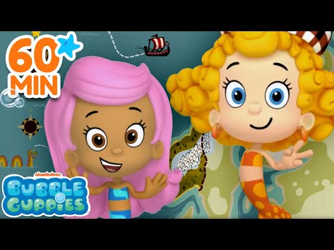 Around the World Adventures ✈️🌎 w/ Molly and Deema! | 60 Minute Compilation | Bubble Guppies