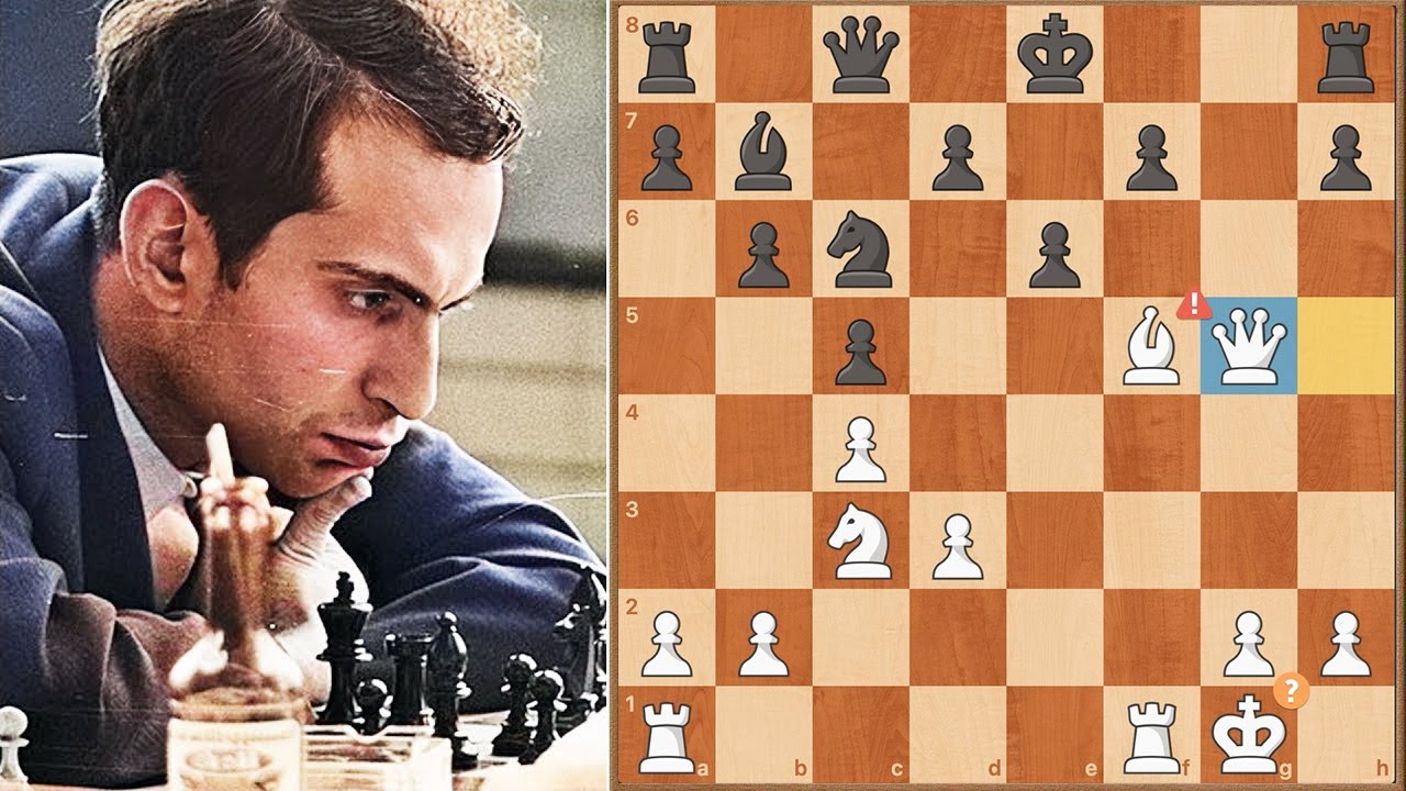 ⚠️ La JUGADA 'CRUEL' de Mikhail Tal que Hizo LLORAR a Van der Wiel (1982)