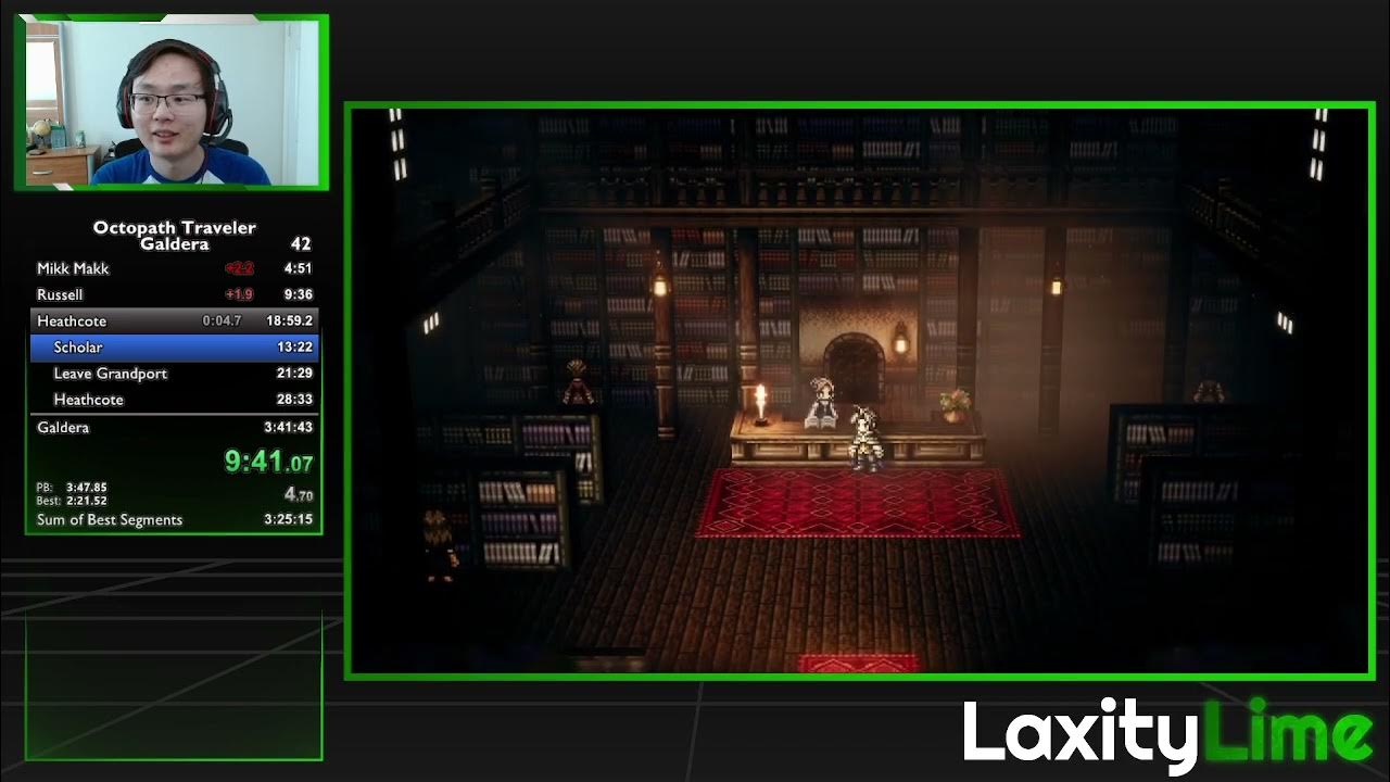 Octopath Traveler Galdera Speedrun in 33617 YouTube