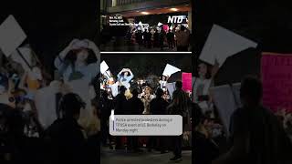 Police Arrest Protesters During TPUSA Event at UC Berkeley