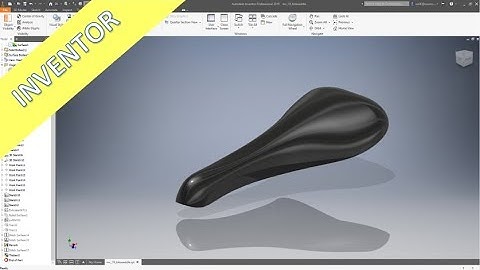 Bicycle saddle - Fahrradsattel - Inventor 2019 Training - Surfaces