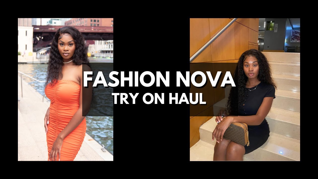 Fashion Nova Clothing Haul Try On Haul (dresses & transitional pieces