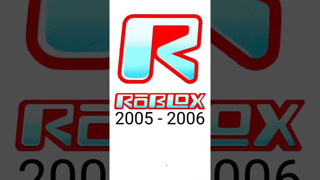 Evolution of Roblox Logo 1989 - Present #shorts 
