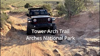 Tower Arch Trail in Arches National Park