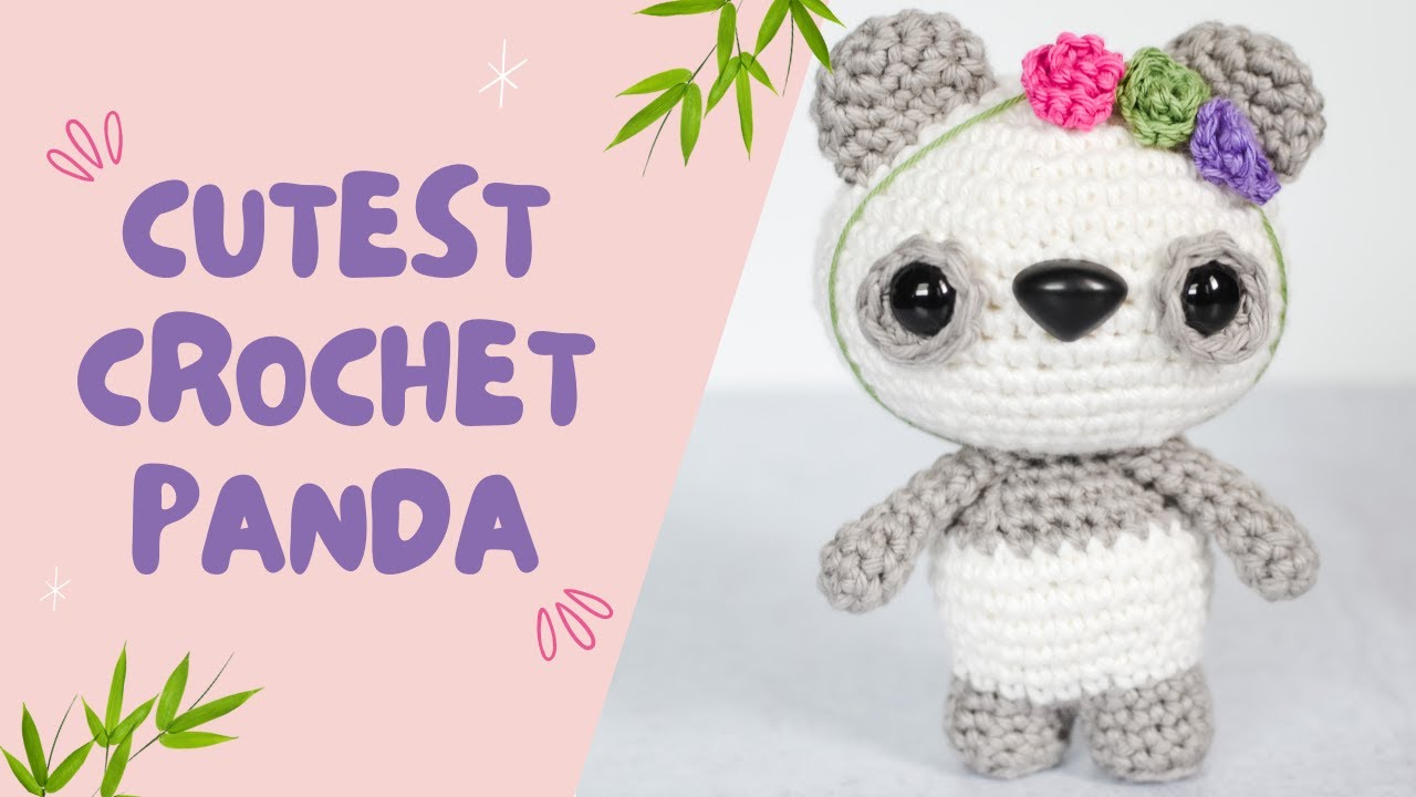 How to Crochet PETITE PANDA · Easy Amigurumi DIY Tutorial & Free