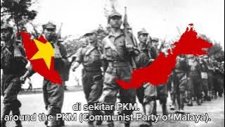 Ganyang Kaum Reaksi - Malayan Communist Party Song (Lyrics & English Subtitles) 