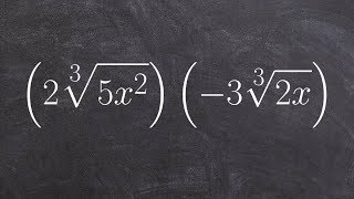 Multiplying Two Cube Root Expressions And Simplifying