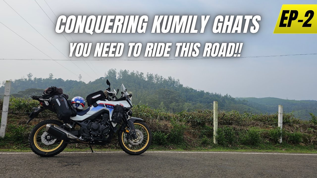 Western Ghats Bliss – Dindigul to Kerala on Honda Transalp XL750 | EP-2