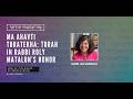 Ma Ahavti Toratekha: Torah in Rabbi Roly Matalon's Honor with Rabbi Jan Uhrbach
