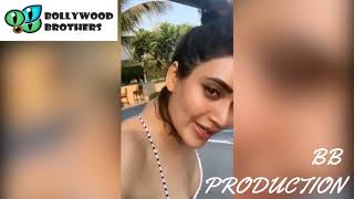 Karishma Tanna H0T In Bikini With Friend In Pool 😍😍