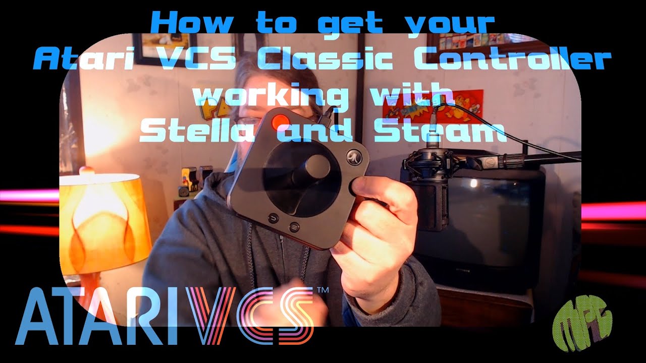 How to get the VCS Classic Controller working with Stella and Steam on PC - Mockduck Plays Games