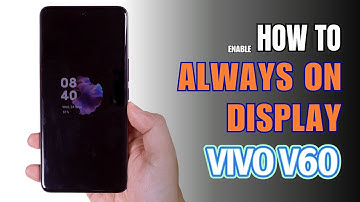 How to enable Always on Display on Vivo V60