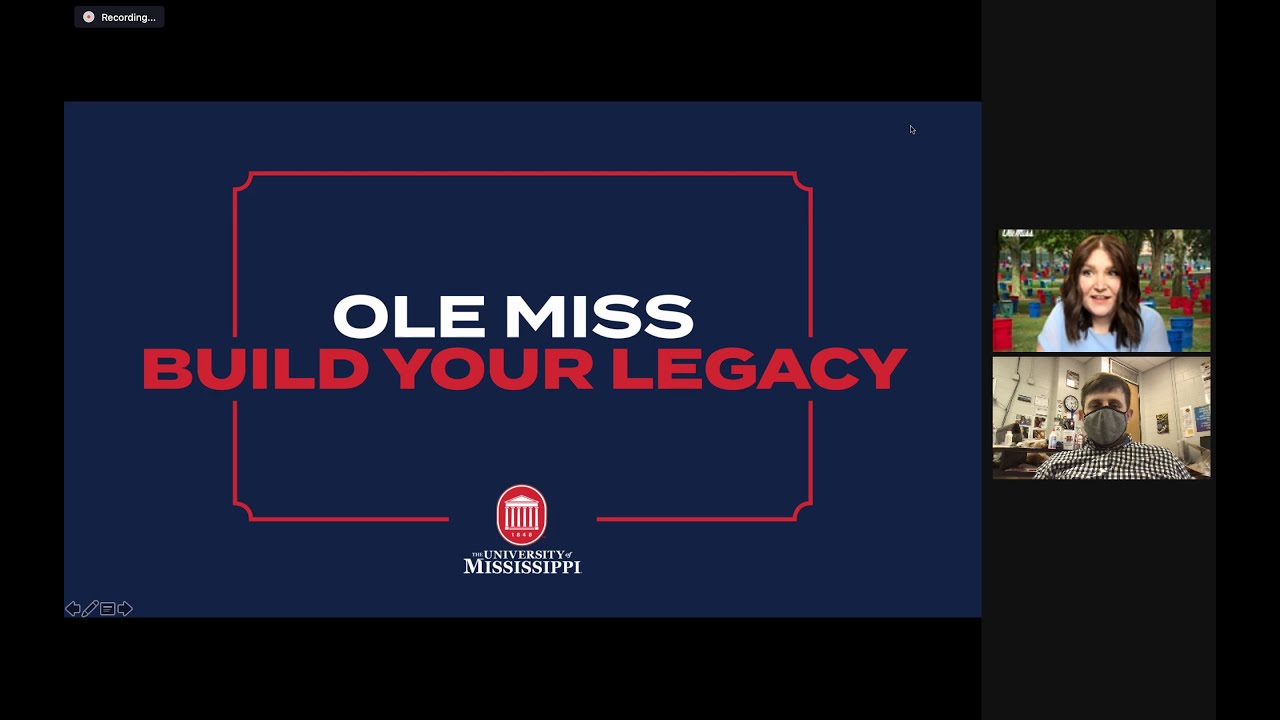 Ole Miss Admissions YouTube