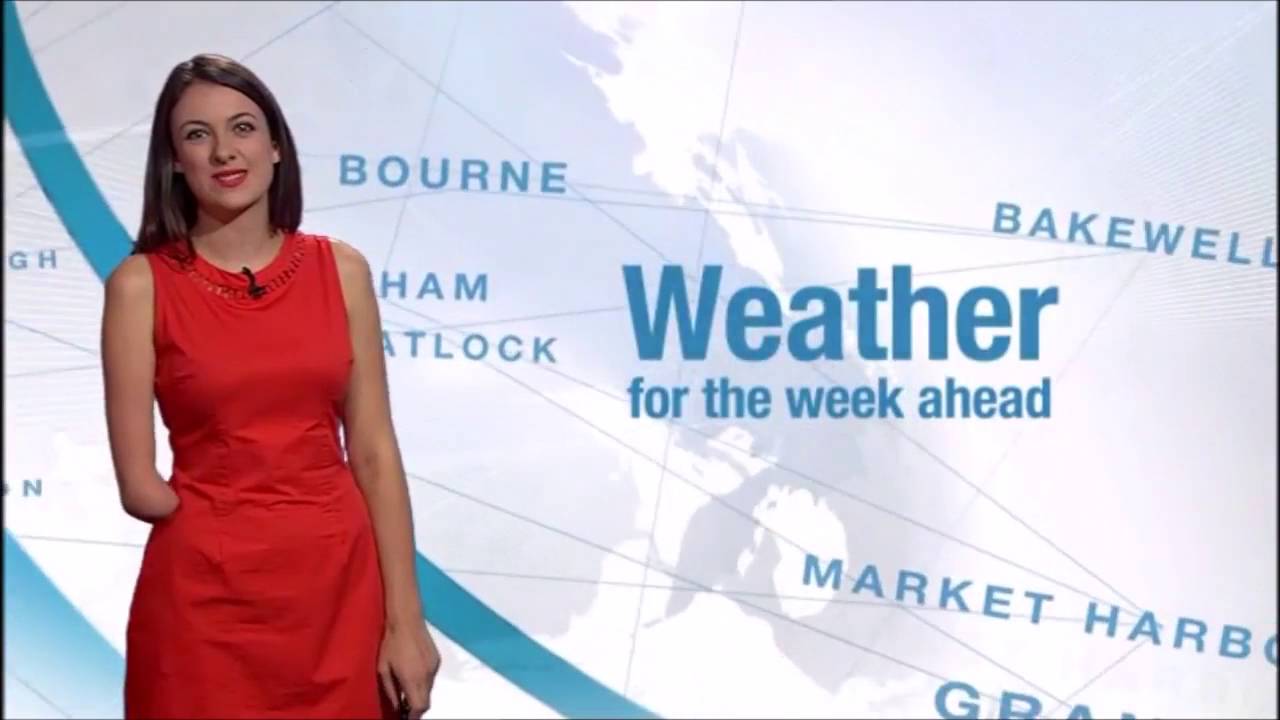 Amputee Woman RBE Lucy Martin - Weather Girl 05Sep2016 ...