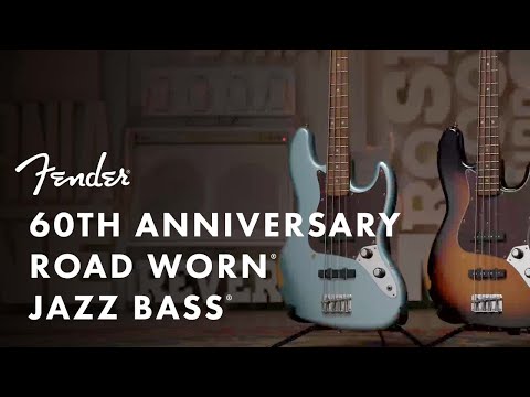 60th Anniversary Road Worn Jazz Bass | Fender