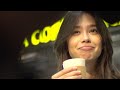 สาวบราซิลเจอไอดอลคนไทย สิงโต นำโชค ที่งานกาแฟ Thailand Coffee Fest!