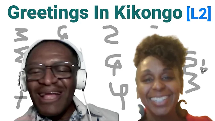 Greetings In Kikongo - With Pastor Melo and Sister...