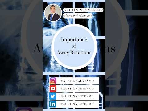 How Many Away Rotations To Apply For Orthopedics