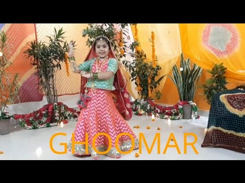 Rajasthani Folk Dance  Ghoomar   Padmawat  Deepak Nainani ft Ruhi  Kids Dance 