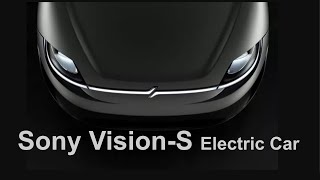Sony Electric Car Vision S Prototype #eCharged