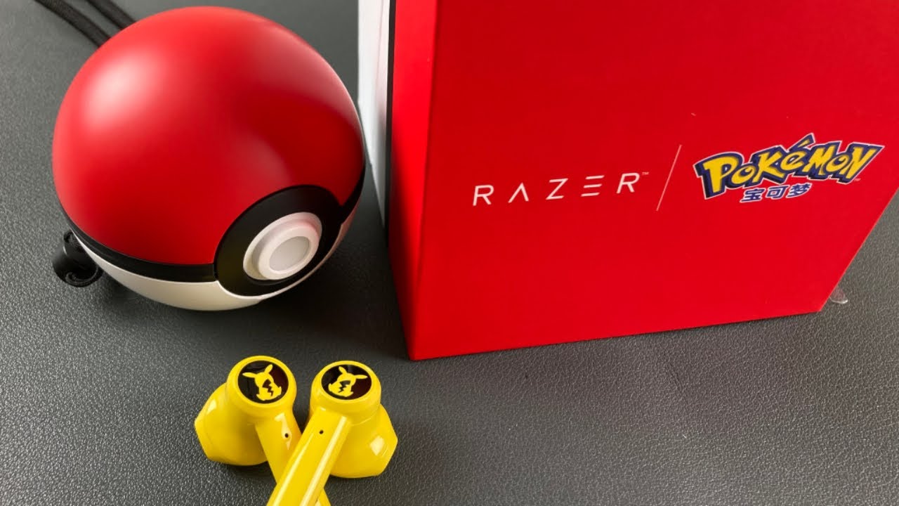Razer Special Edition Pokemon Pikachu Earbuds Unboxing Youtube