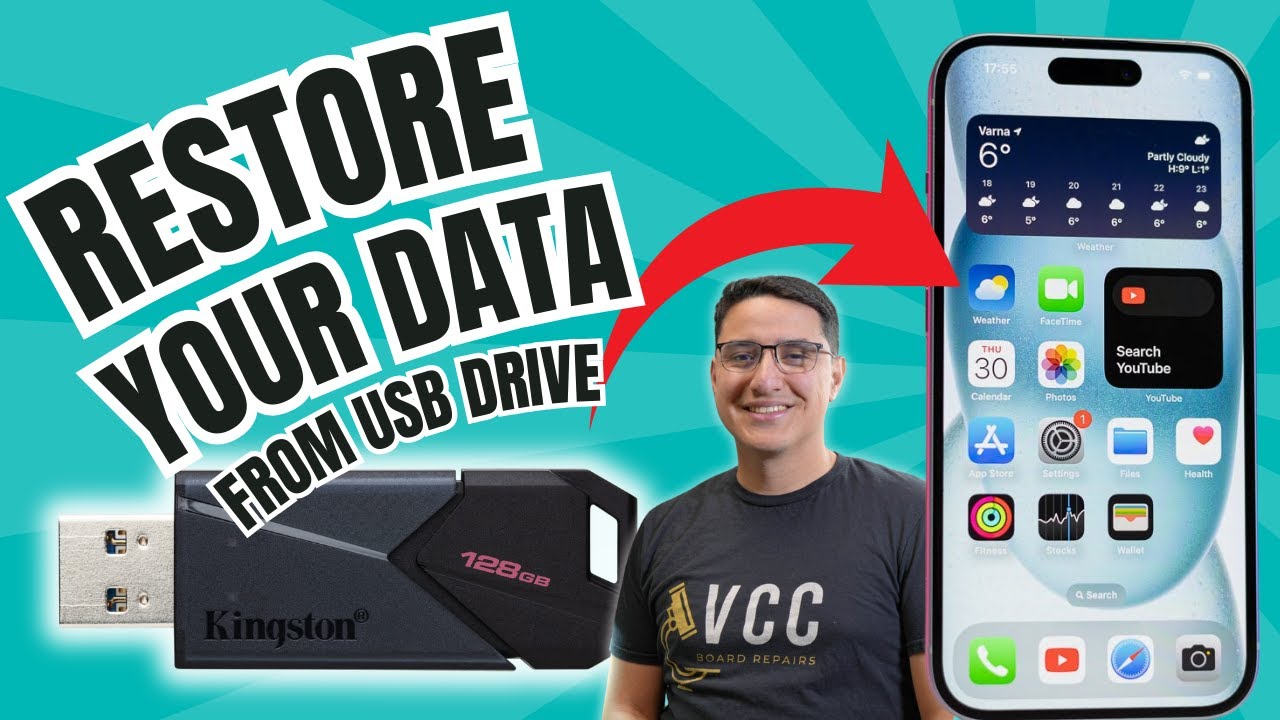 Easiest Way To Restore ALL Your Data Into Your New iPhone from an ...