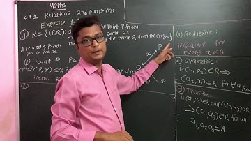 Ex 1.1(11) points in a plane given by R = {(P, Q)| L9|Ch1|Relations & Func.|Math|XII| GCA|Nishantsir