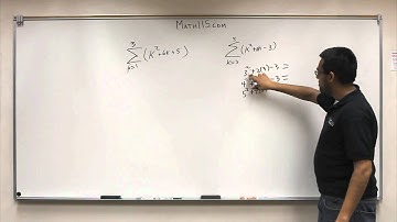 Summation Notation - Part 4